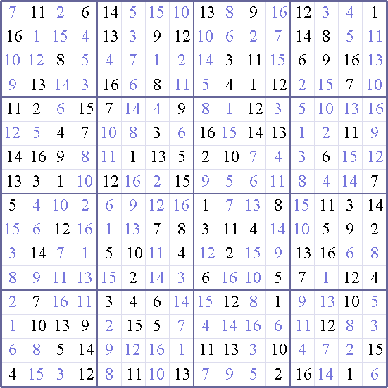 Sudoku Weekly - crazy Puzzle
