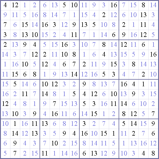 Sudoku Weekly - crazy Puzzle