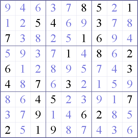 Sudoku Weekly - crazy Puzzle