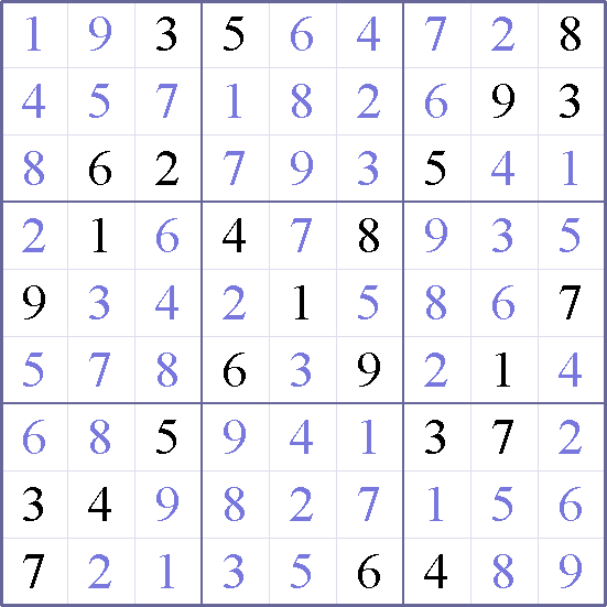 Sudoku Weekly - crazy Puzzle