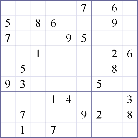 Sudoku Weekly - crazy Puzzle