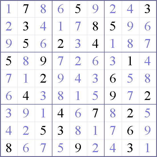 Sudoku Weekly - crazy Puzzle