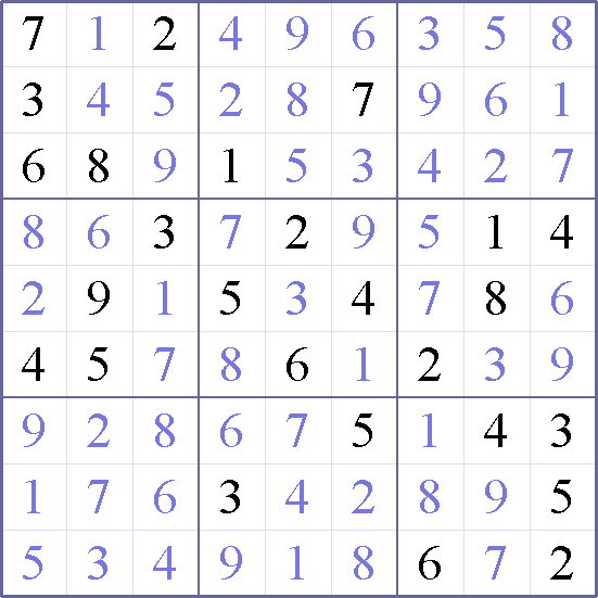Sudoku Weekly - crazy Puzzle