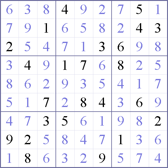 Sudoku Weekly - crazy Puzzle