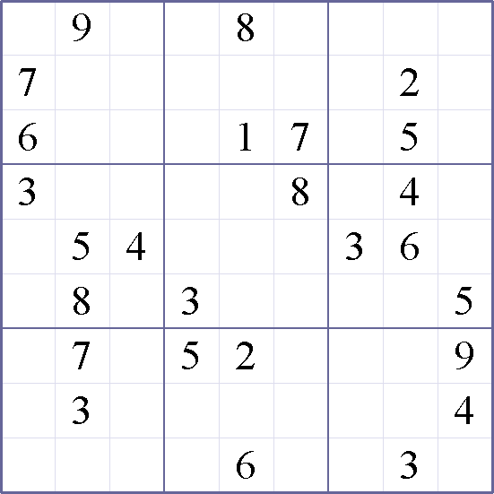 Sudoku Weekly - crazy Puzzle