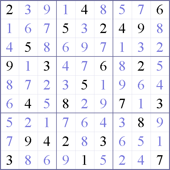 Sudoku Weekly - crazy Puzzle