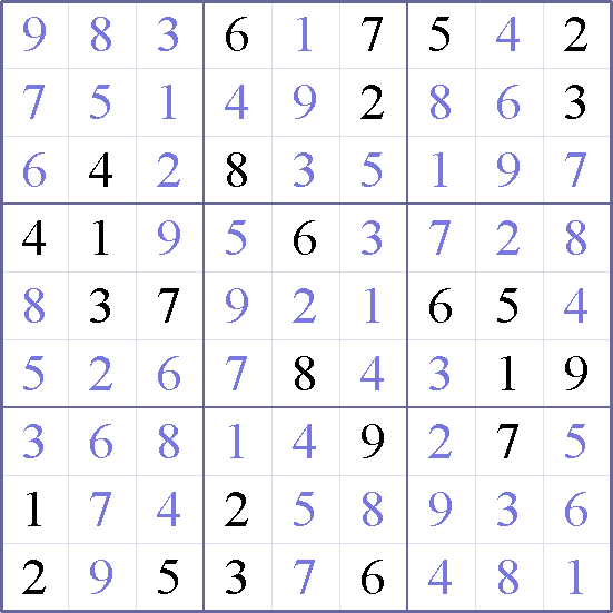 Sudoku Weekly - crazy Puzzle
