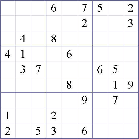 Sudoku Weekly - crazy Puzzle