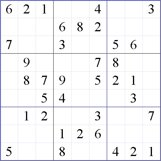 Sudoku Weekly - easy Puzzle