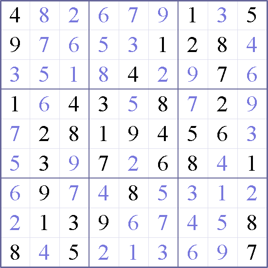 Sudoku Weekly - easy Puzzle