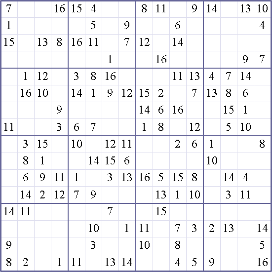 print medium sudoku