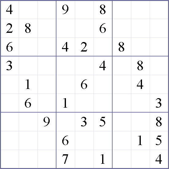 Sudoku Weekly Free Online Printable Sudoku Games! 9x9 medium Puzzle