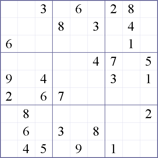 Sudoku Weekly - medium Puzzle